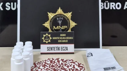 Sentetik haplarla yakalanan şüpheli tutuklandı