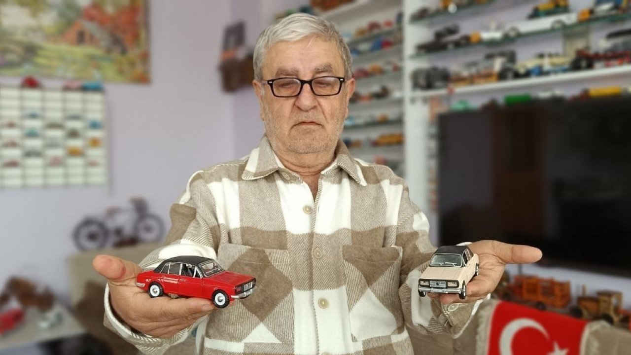 Sigarayı bıraktı, 500 maket araç koleksiyonu oluşturdu