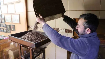 Sivas’ta kahve değil, tarih öğütülüyor