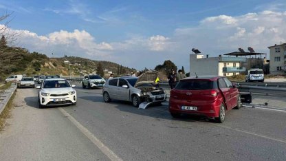Söke-Kuşadası Çevre Yolu’nda kaza: 1 kişi yaralandı