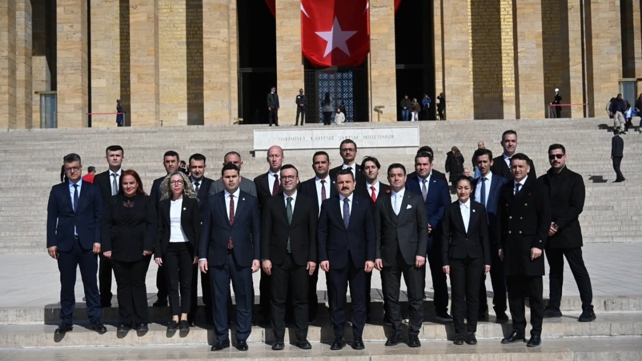 Tarihi Alan Başkanlığı heyetinden Anıtkabir ziyareti