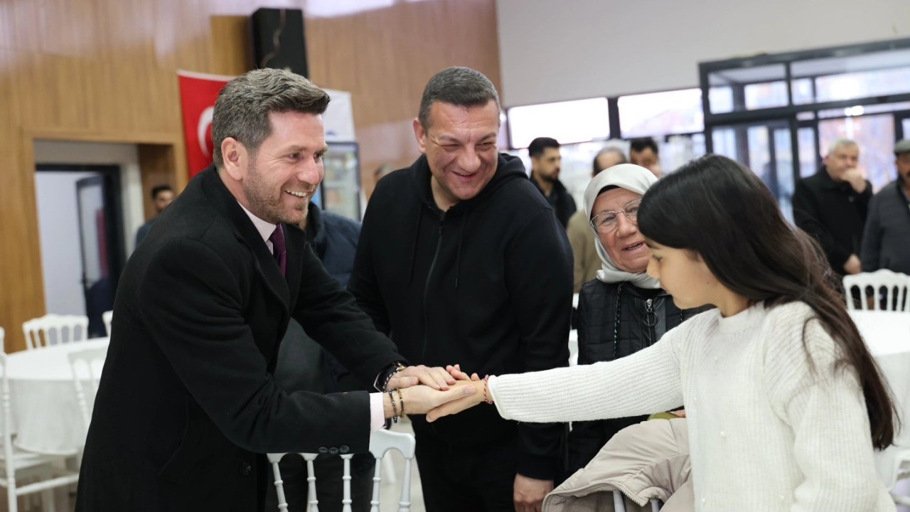 Tavas’ta muhtarlar iftar sofrasında buluştu