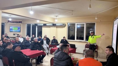 Tavşanlı’da trafik bilgilendirme faaliyetleri gerçekleştirildi