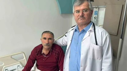 Taziye için geldiği Van’da kalbi duran vatandaş 2 saatte hayata döndürüldü