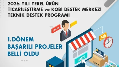Teknik destek programının 1. dönem başarılı orojeleri açıklandı