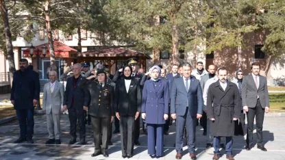 Tercan’da Çanakkale Zaferi’nin 111. yıl dönümü törenle anıldı