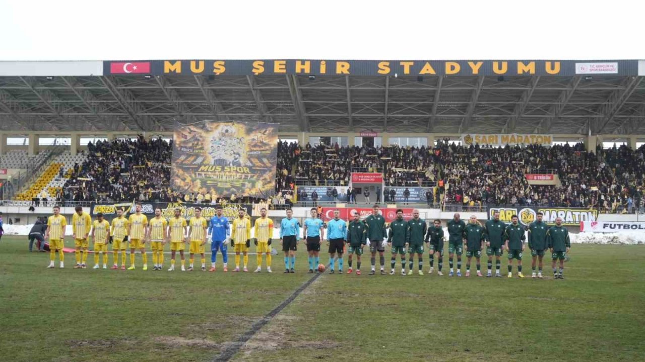 TFF 2. Lig: Muş Spor Kulübü: 0 - Bursaspor: 1