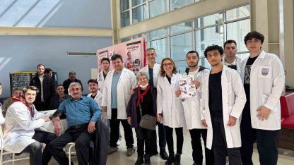 Tıp Fakültesi öğrencilerinden hipertansiyon farkındalığı etkinliği