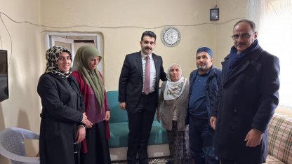 Tomarza’da 21 kimsesiz vatandaş ziyaret edildi