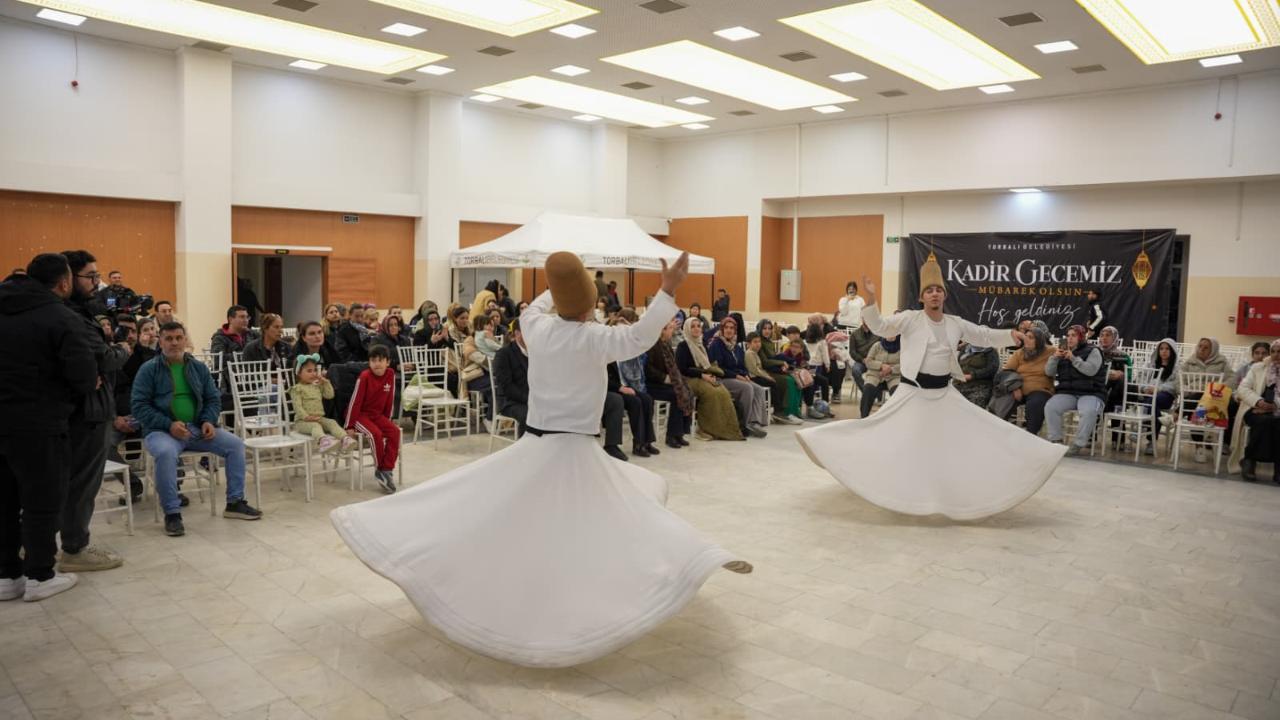 Torbalı'da Kadir Gecesi: Tilavet, Ney ve Sema Bir Arada