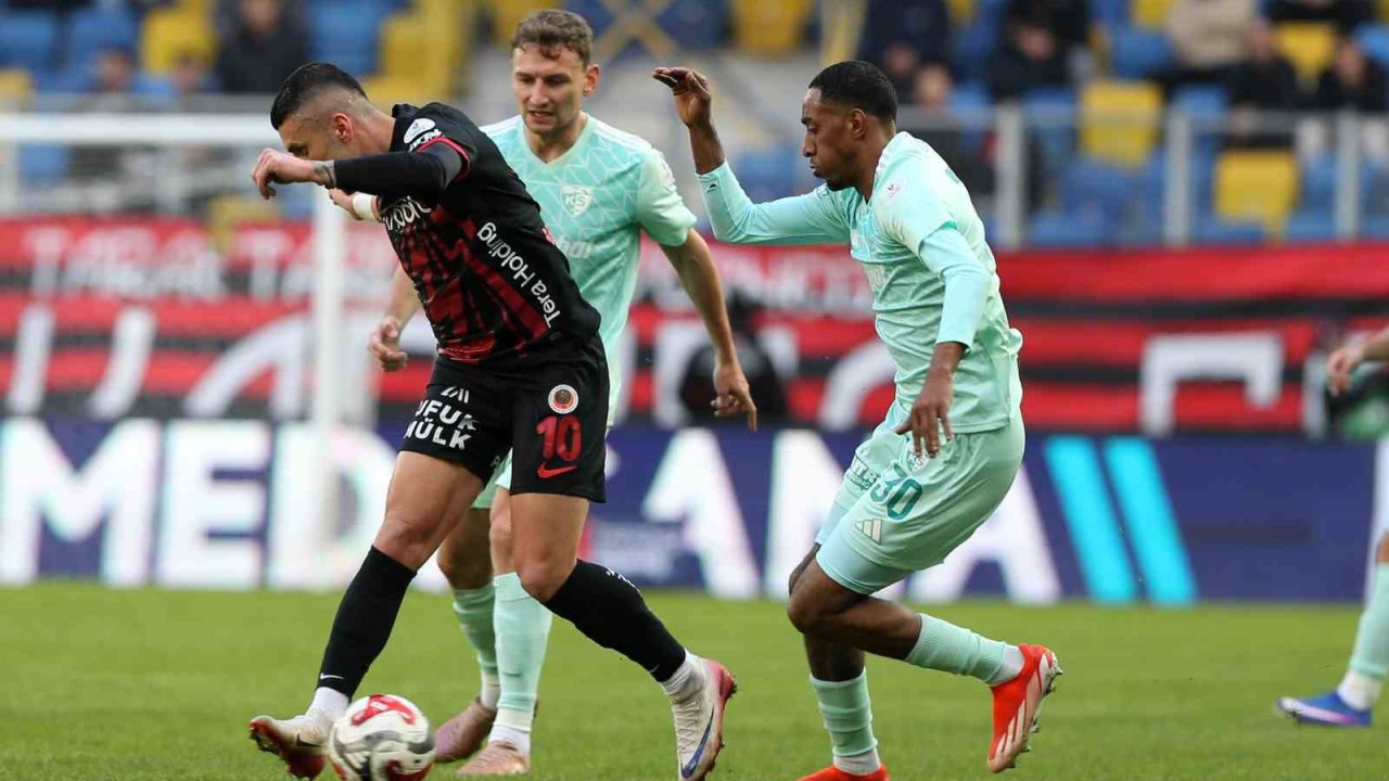 Trendyol Süper Lig: Gençlerbirliği: 0 - Kayserispor: 0 (İlk yarı)