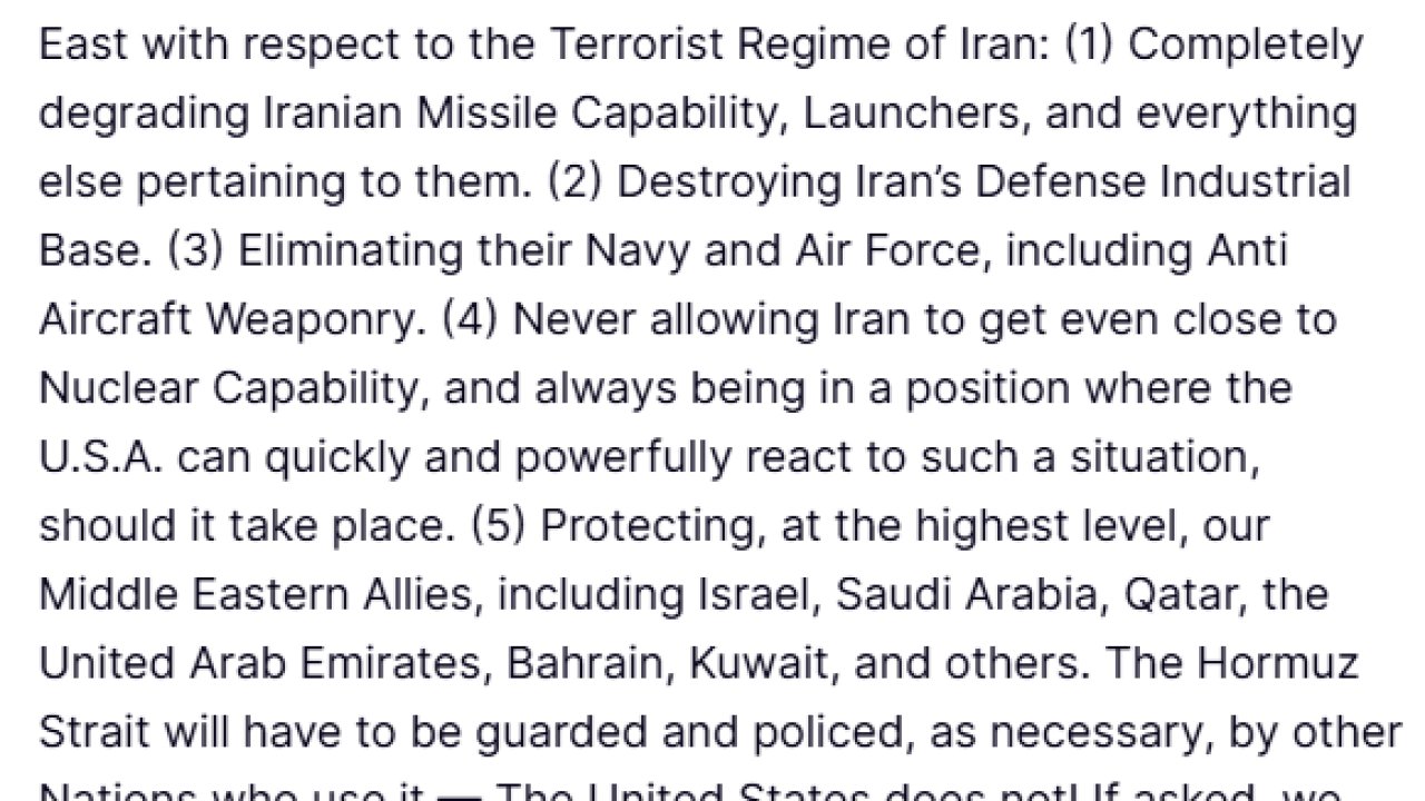 Trump: "İran’a yönelik askeri çabaları azaltmayı düşünüyoruz, hedeflerimize çok yaklaştık"