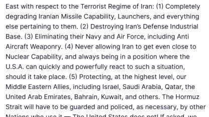 Trump: "İran’a yönelik askeri çabaları azaltmayı düşünüyoruz, hedeflerimize çok yaklaştık"