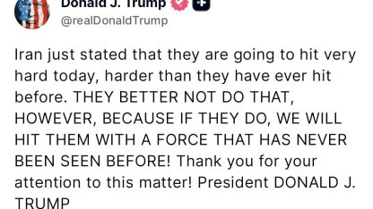 Trump’tan İran’a uyarı: "Daha önce hiç görülmemiş bir güçle vururuz"