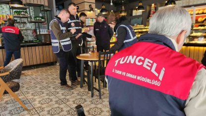 Tunceli’de bayram öncesi sıkı denetim