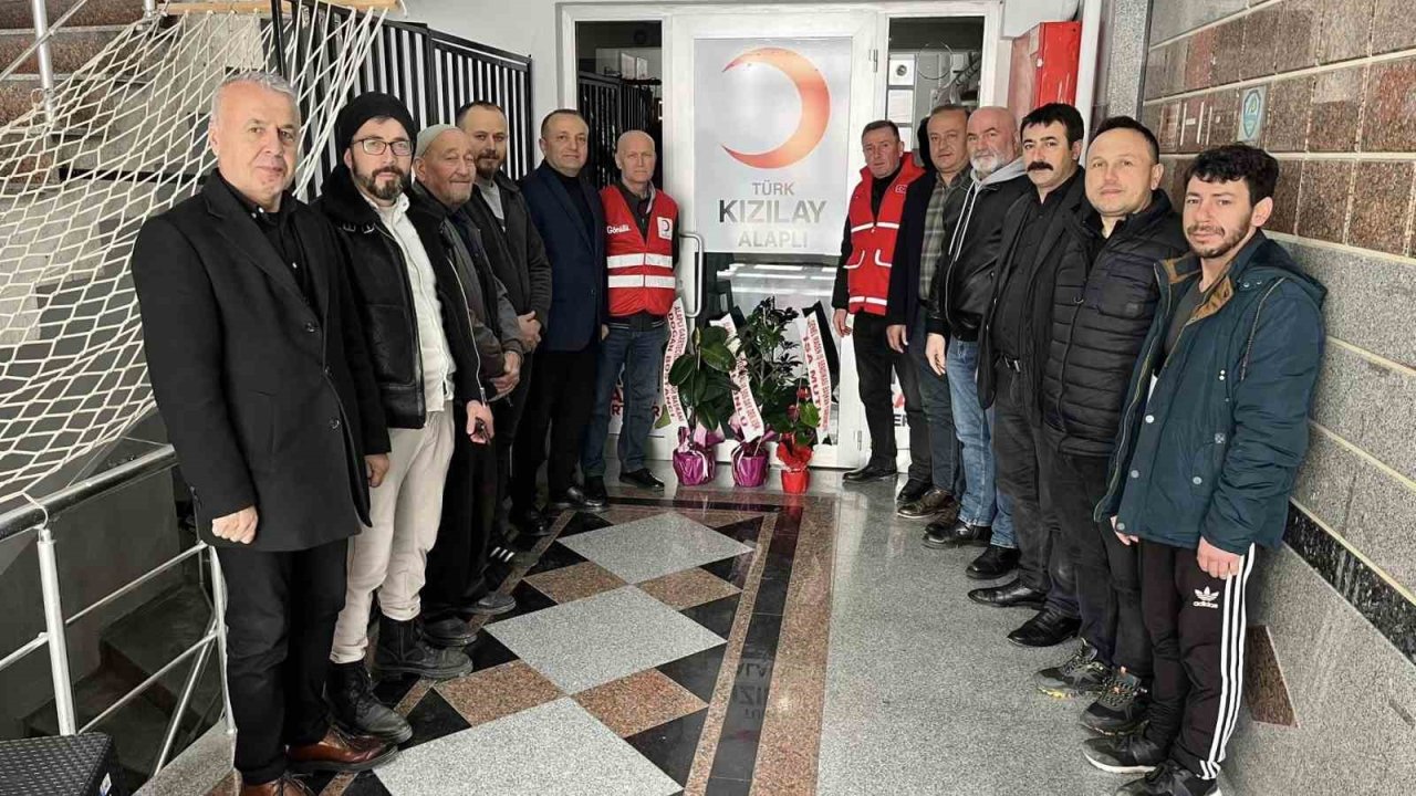 Türk Kızılayı Alaplı Temsilciliği açıldı