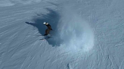 Türkiye’nin en dik pisti Ejder; kar, güç ve adrenalin