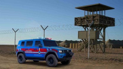 Türkiye’nin ilk yerli ve milli doğuştan zırhlı aracı olan TULGA 4x4’ün Jandarmaya teslimatları başladı