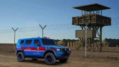 Türkiye’nin ilk yerli ve milli doğuştan zırhlı aracı olan TULGA 4x4’ün Jandarmaya teslimatları başladı