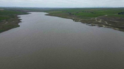 Türkmenli Göleti yeniden canlandı: Su seviyesi yükseliyor