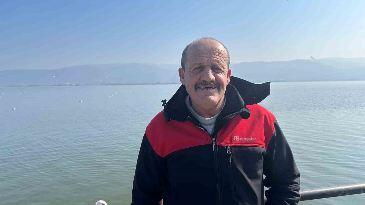 Turna severlere Uluabat Gölü’nden güzel haber