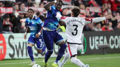 UEFA Konferans Ligi: Rayo Vallecano: 0 - Samsunspor: 0 (İlk yarı)