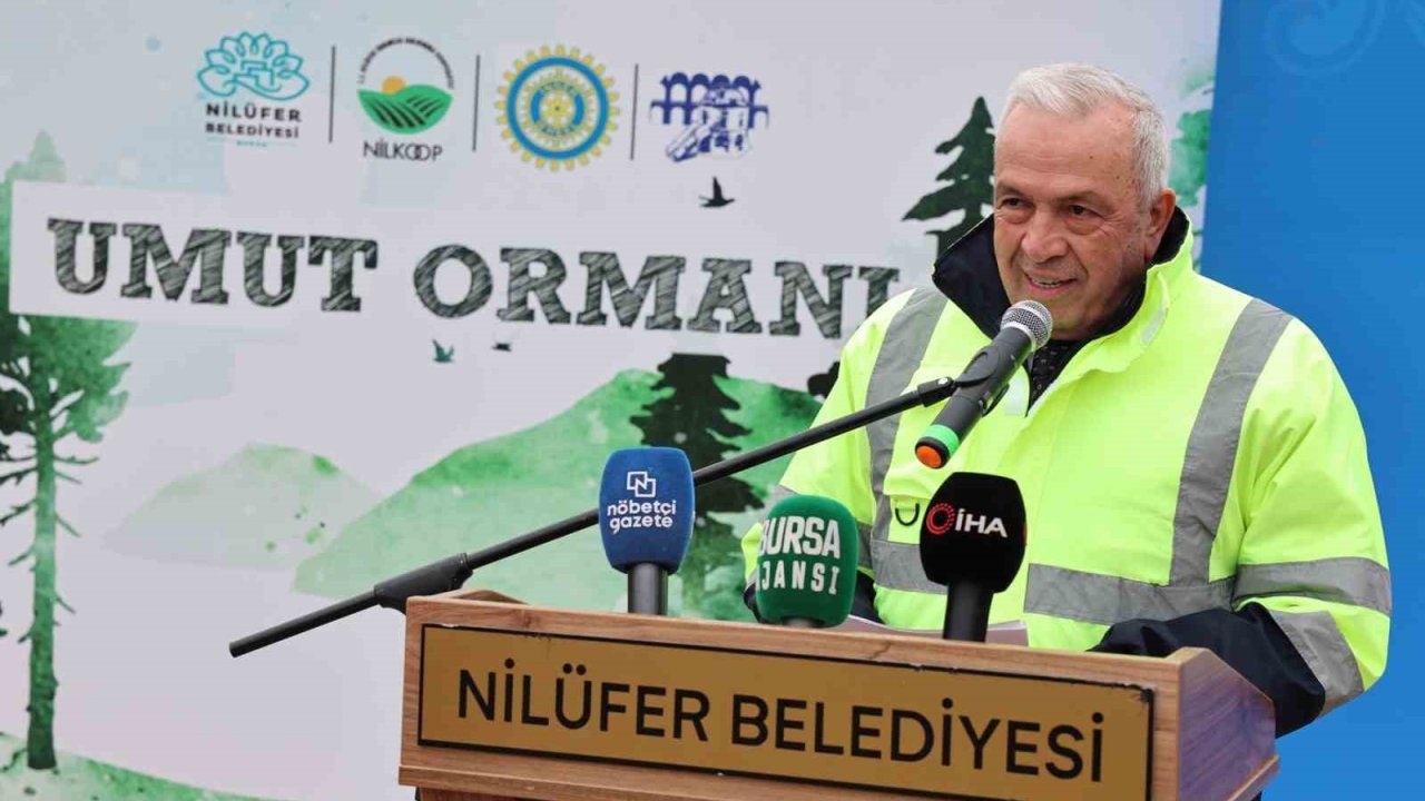 Unçukuru Mahallesi’nde atıl arazi Umut Ormanı’na dönüşüyor