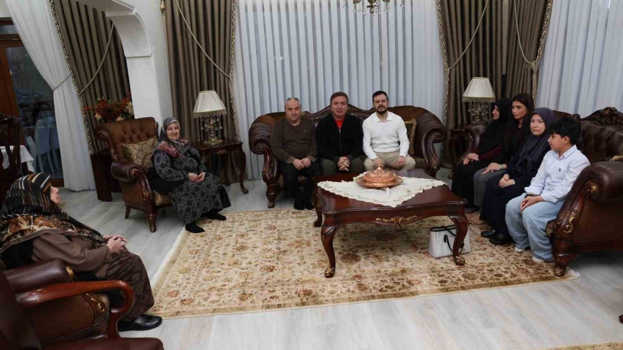 Vali Aydoğdu şehit aileleriyle iftar yaptı