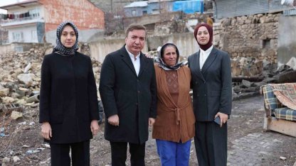 Vali Aydoğdu’dan Tercan’da hane ziyaretleri