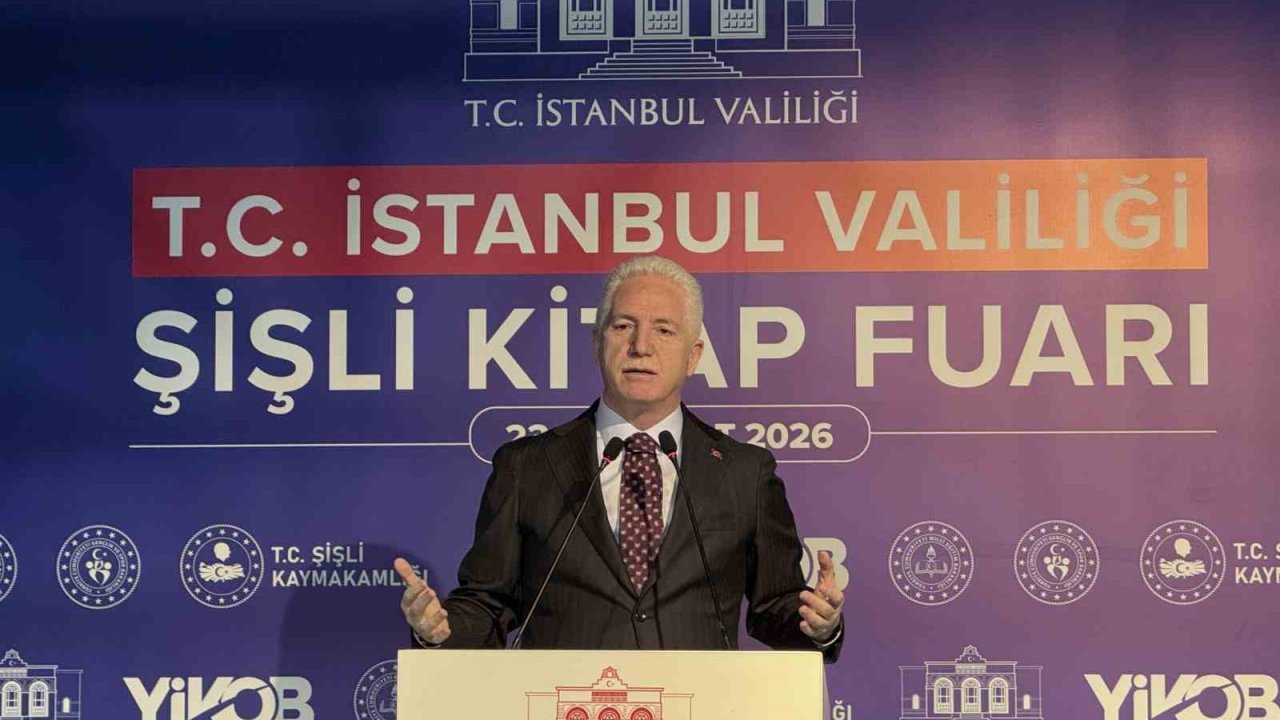 Vali Davut Gül:’’Kitap okuma projesi ile okullarımızdaki kitap sayısını 6 buçuk milyondan 13 milyona çıkardık’’