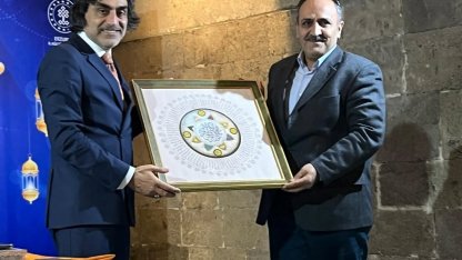 Yakutiye Medresesi’nde, tefekkür dolu bir buluşma