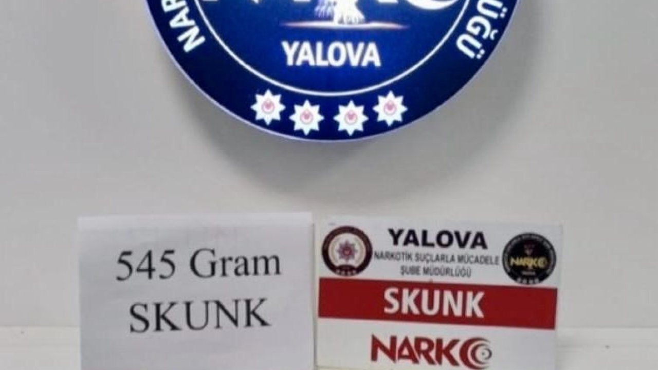 Yalova’da uyuşturucu operasyonları: 1 tutuklama