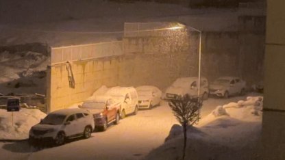 Yüksekova’da kar yağışı etkili oldu