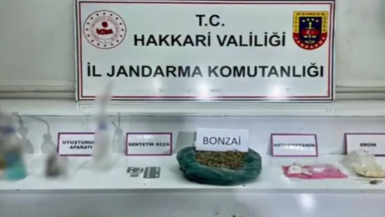 Yüksekova’da uyuşturucu operasyonu: 6 tutuklama