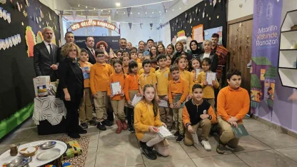 Zonguldak’ta ilkokulda "Ramazan Sokağı" kuruldu