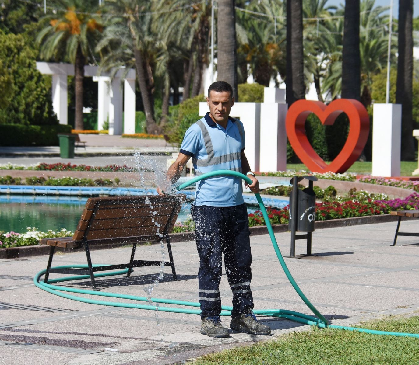 Ufuk Arda, Kültürpark’ta rüzgar gibi esiyor