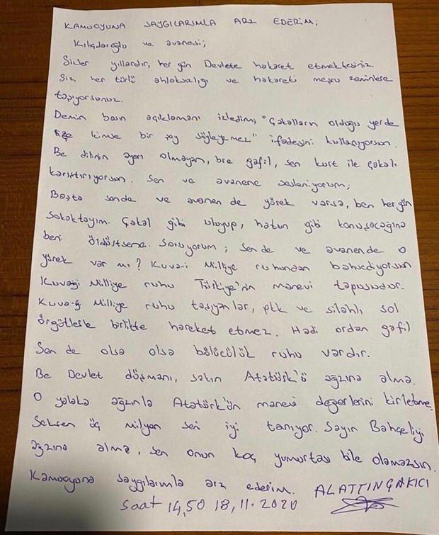 Çakıcı Kılıçdaroğlu' nu tehdit etmeye devam ederken iktidar sessiz