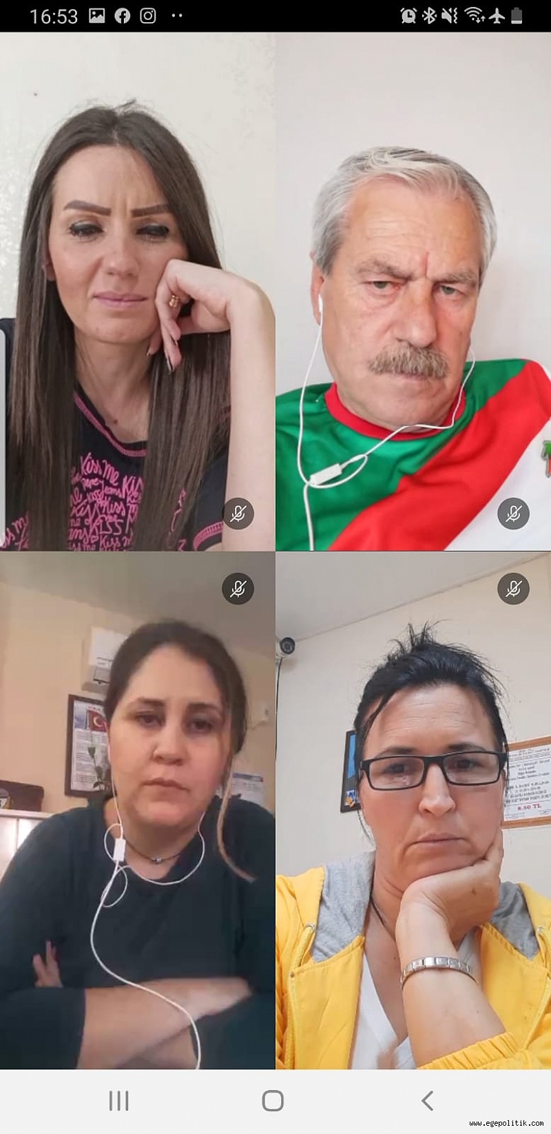 Başkan Gümrükçü Muhtarlarla Online Toplantıda Buluştu 1