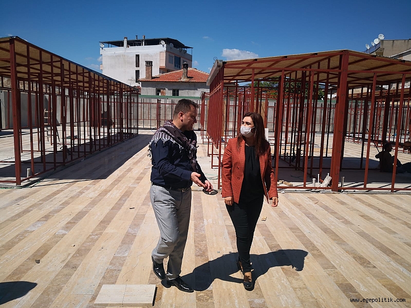 İzmir Milletvekili Sevda Erdan Kılıç Menemen’i ziyaret etti 1