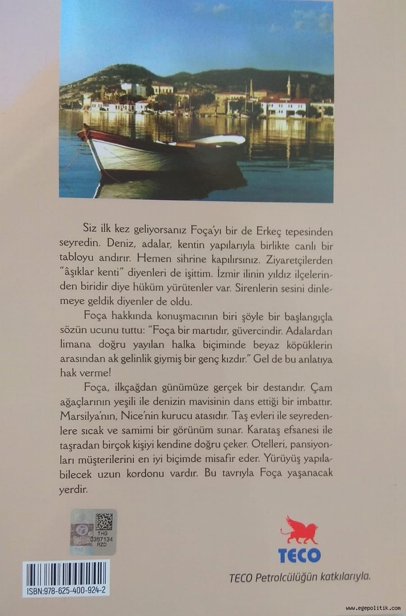 23 YILDA BEŞİNCİ KİTAP “SALNAME VE YILLIKLARDA FOÇA” 1