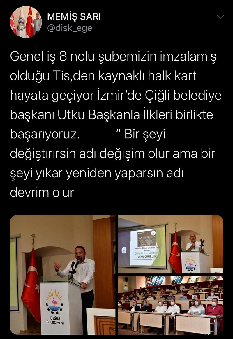 Çiğli Belediyesi’nde “Çiğli Halk Kart” dönemi 2