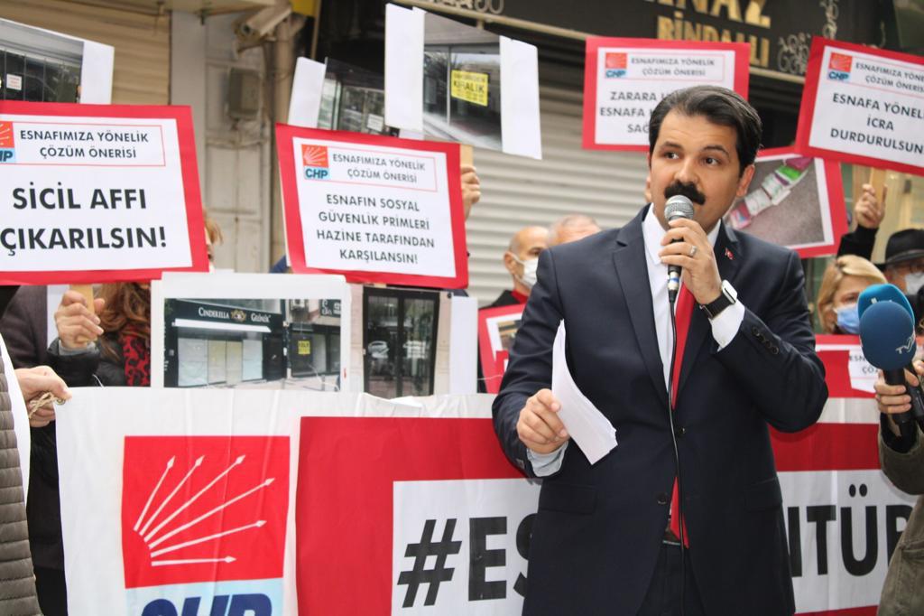 '40 yıl vergi veren esnafa 40 gün bakamadılar" 2