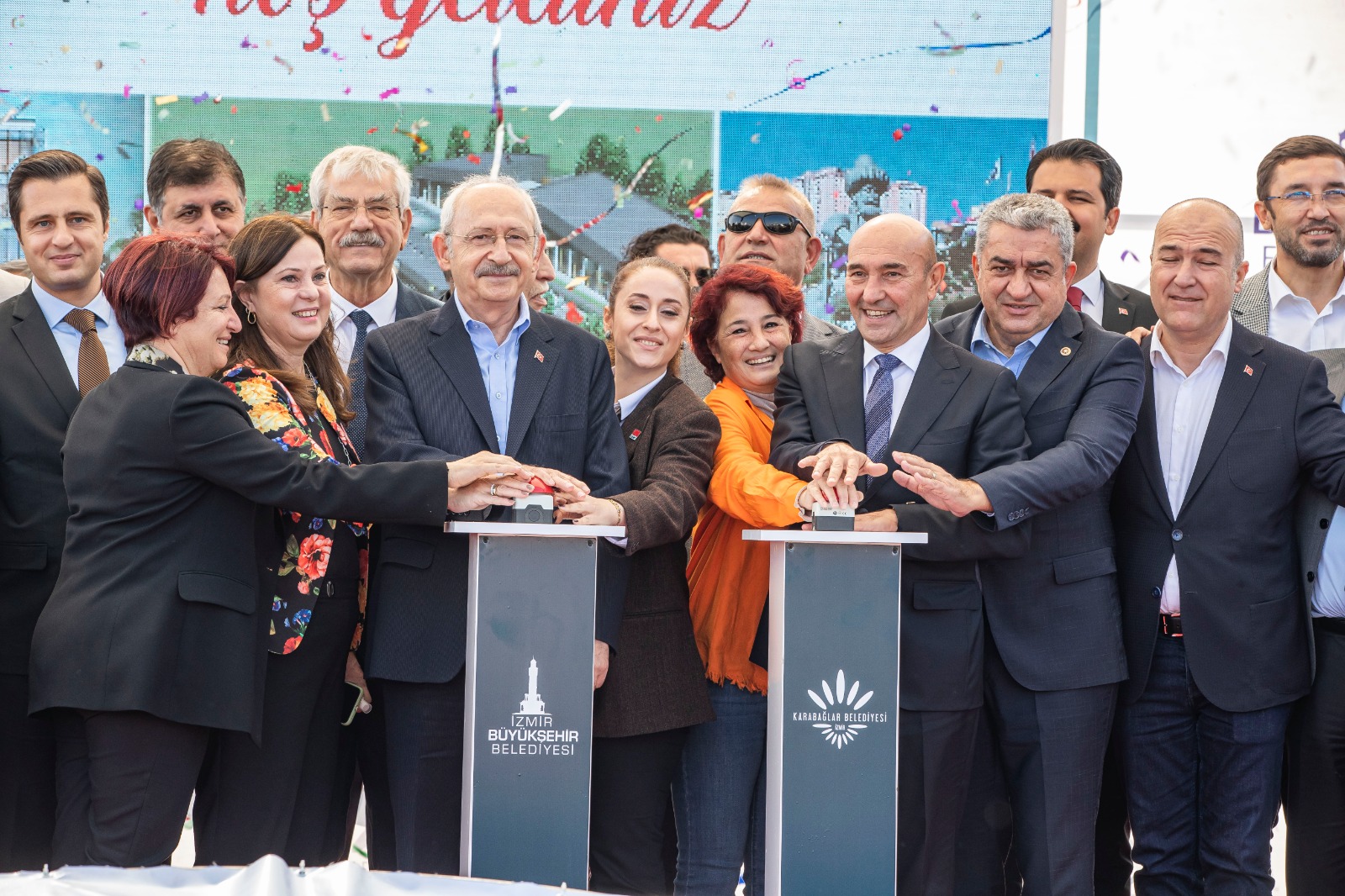 CHP Lideri Kılıçdaroğlu Karabağlar’da 90 milyon liralık tesisin temelini attı 4