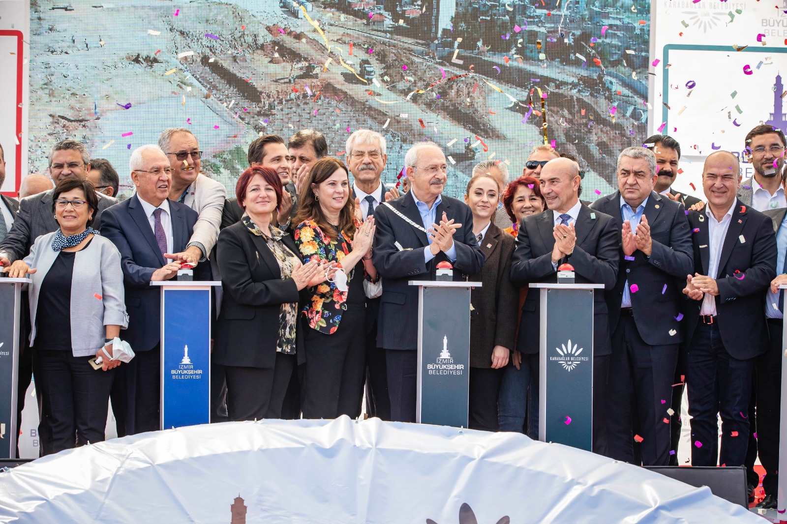 CHP Lideri Kılıçdaroğlu Karabağlar’da 90 milyon liralık tesisin temelini attı 5