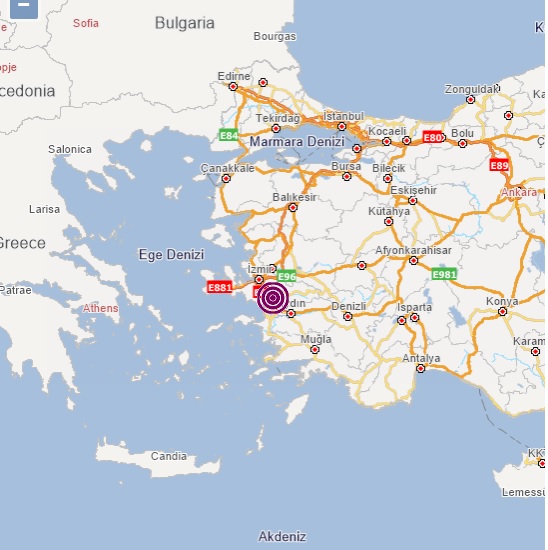 İzmir'de 3,2 büyüklüğünde deprem! 1