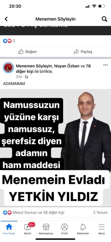 Menemen'de şok! Başkan yardımcısı; ilçe başkanını darp etti! 2