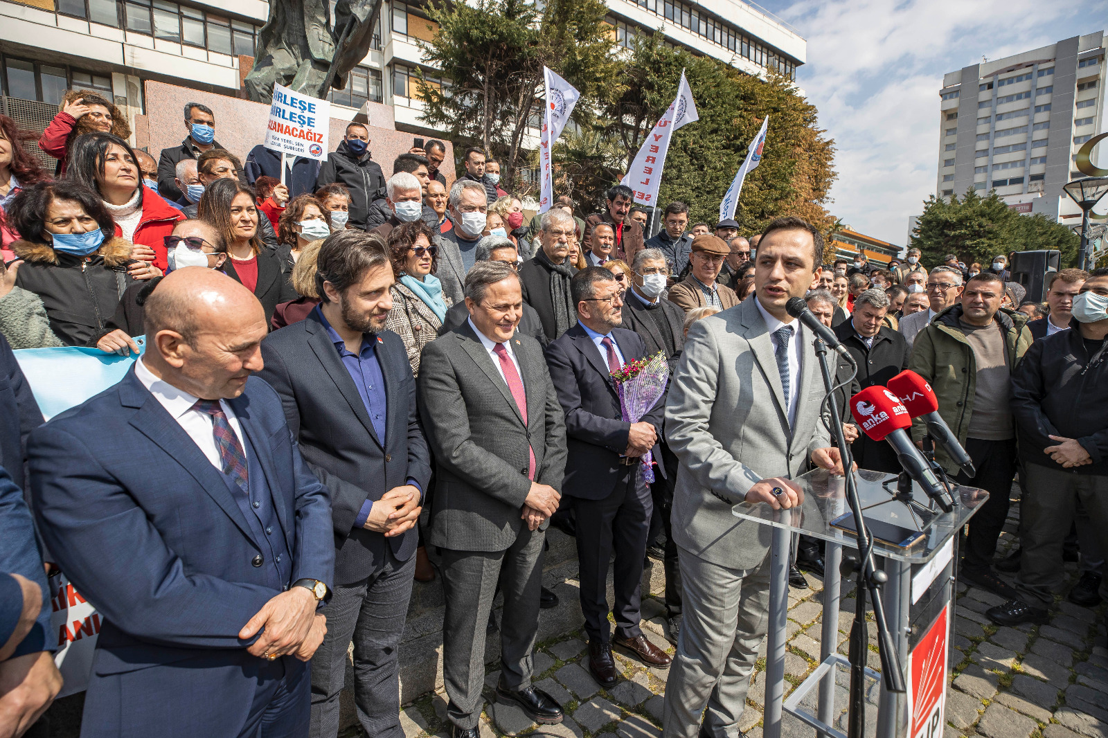 Soyer: “Kimse belediye emekçileri yalnız sanmasın” 3