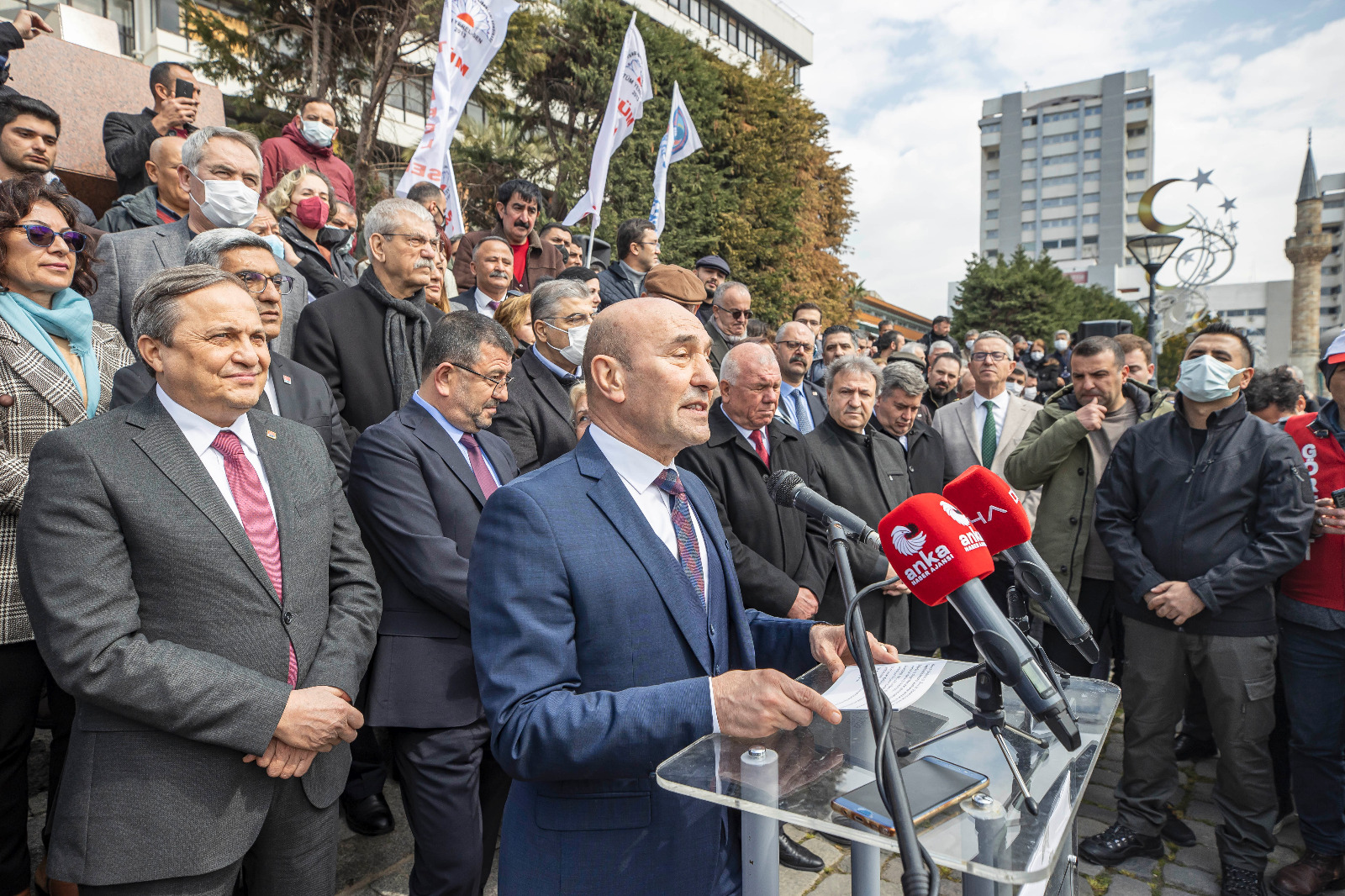 Soyer: “Kimse belediye emekçileri yalnız sanmasın” 5