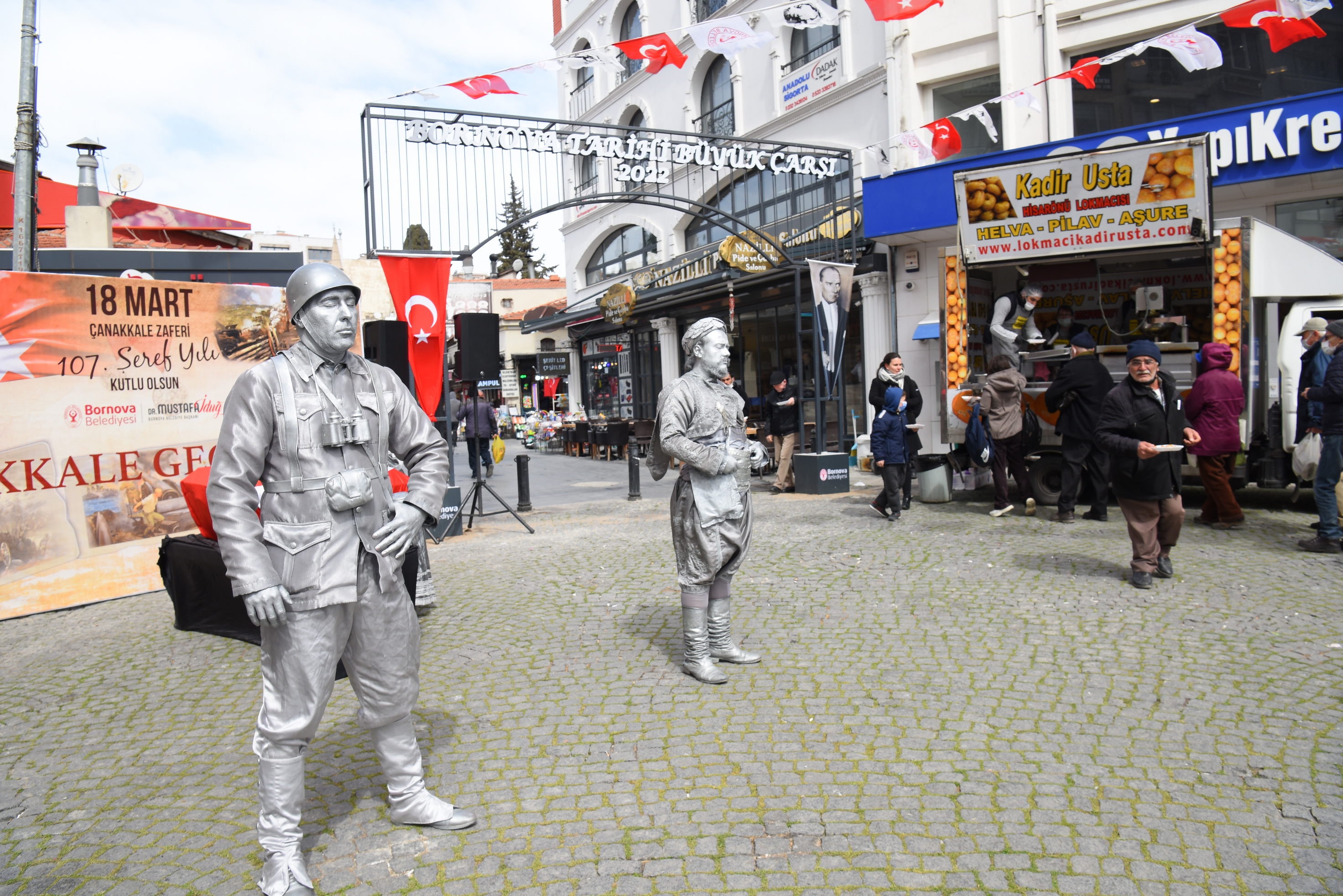 Bornova’da dopdolu 18 Mart 1