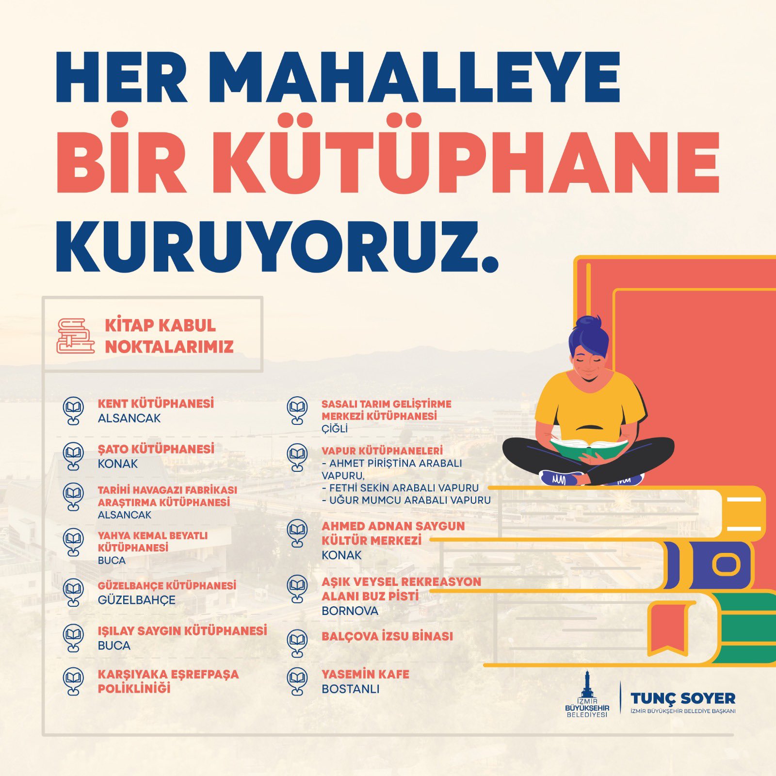 Başkan Soyer’in kitap kampanyası için yaptığı destek çağrısı karşılık buldu 1